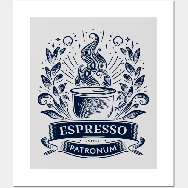 Espresso Patronum - Divine coffee Wall Art by PrintSoulDesigns